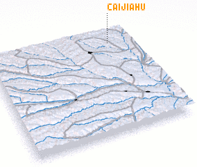 3d view of Caijiahu