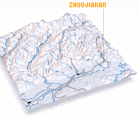 3d view of Zhoujiakan