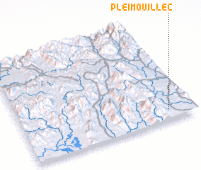 3d view of Plei Mouille (2)