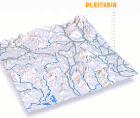 3d view of Plei Ya Bia