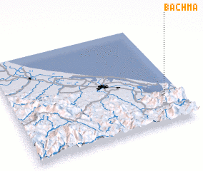 3d view of Bạch Mã