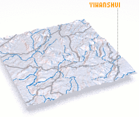 3d view of Yiwanshui