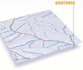 3d view of Qingcheng