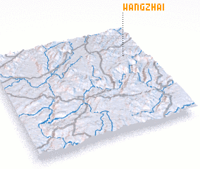 3d view of Wangzhai