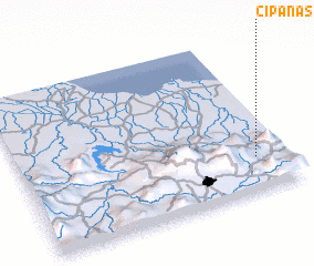 3d view of Cipanas