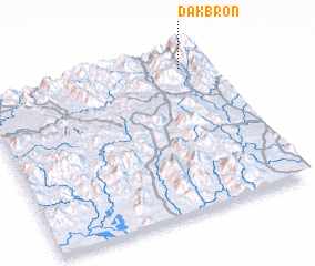 3d view of Dak Bron