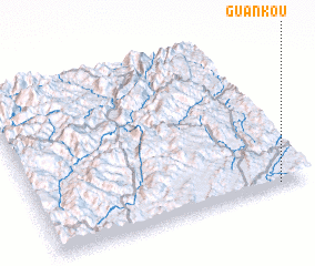 3d view of Guankou