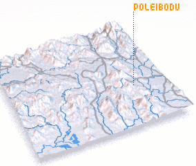 3d view of Pơlei Bơdu