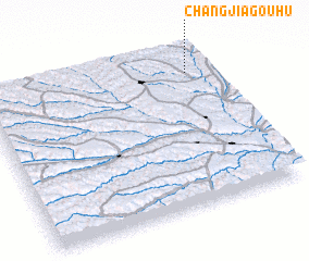 3d view of Changjiagouhu