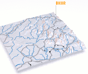 3d view of B\