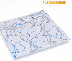 3d view of Plei Gao Gêng (1)