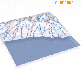 3d view of Cihideung