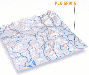 3d view of Plei Grong