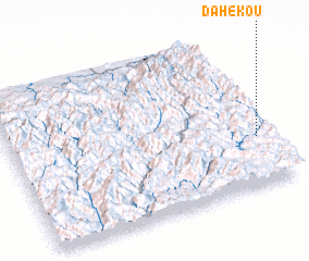 3d view of Dahekou