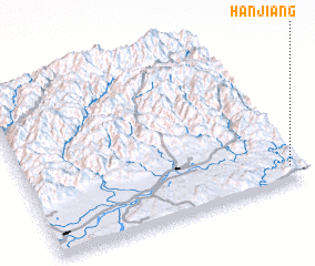 3d view of Hanjiang