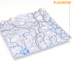 3d view of Plei Ja Xoh