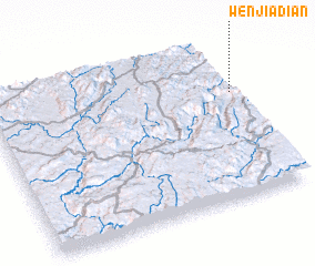 3d view of Wenjiadian