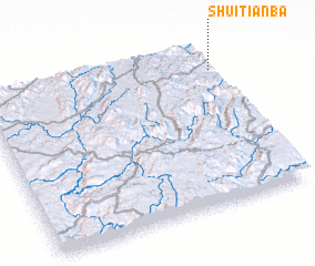 3d view of Shuitianba