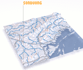 3d view of Sơn Dương