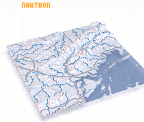 3d view of Nhạt Bon