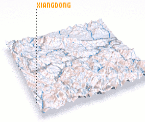3d view of Xiangdong