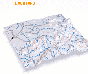 3d view of Buôn Tur (1)