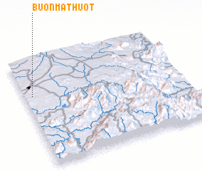 3d view of Buôn Ma Thuột