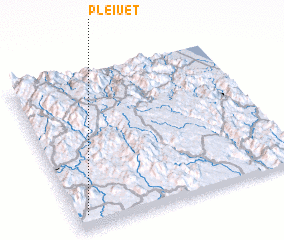 3d view of Plei Uêt