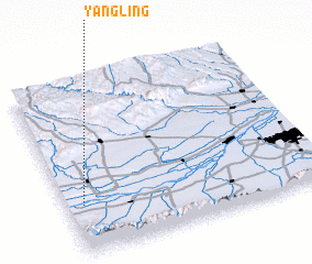 3d view of Yangling