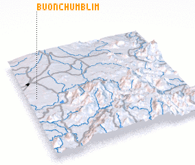 3d view of Buôn Chư Mblim