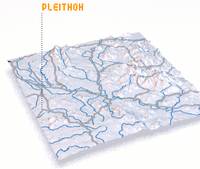 3d view of Plei Thoh