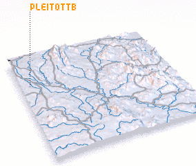 3d view of Plei Tôtt (1)