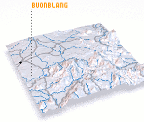 3d view of Buôn Blang