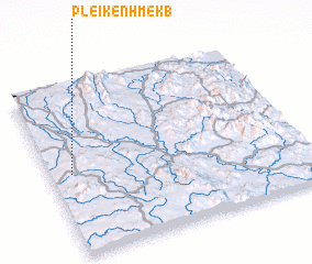 3d view of Plei Kênh Mêk (1)