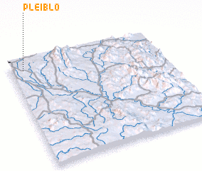 3d view of Plei Blo