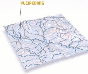 3d view of Plei Redong