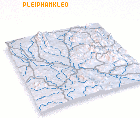 3d view of Plei Pham Kléo