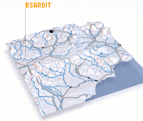 3d view of B\