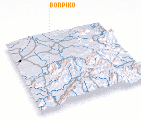 3d view of Bon Pi Ko