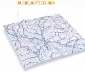 3d view of Plei Bloutte Chorr