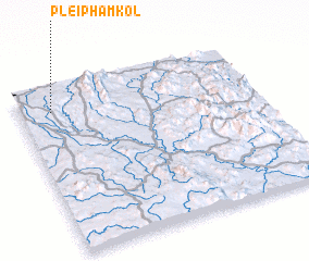 3d view of Plei Pham Kol