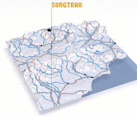 3d view of Sông Trao