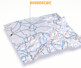 3d view of Buôn Rơcai (2)