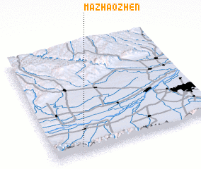 3d view of Mazhaozhen