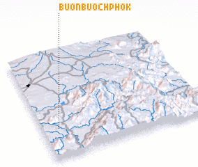 3d view of Buôn Buoch Phôk