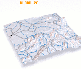 3d view of Buôn Dur (2)