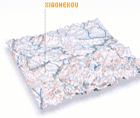 3d view of Xiaohekou