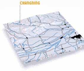 3d view of Changning
