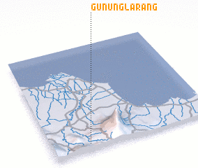 3d view of Gununglarang