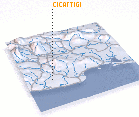 3d view of Cicantigi
